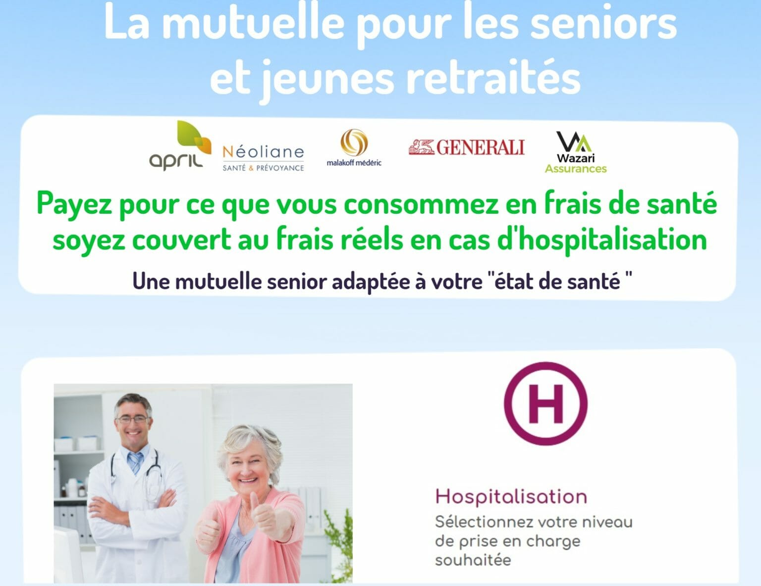 mutuelle santé senior hospitalisation et cures thermale